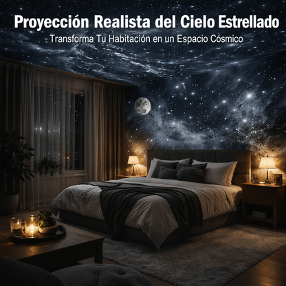 Mini Proyector Galaxia Astral Relajante