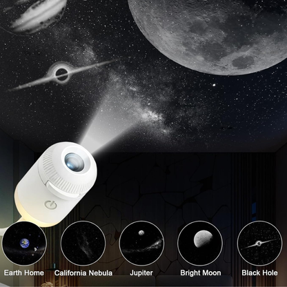 Mini Proyector Galaxia Astral Relajante