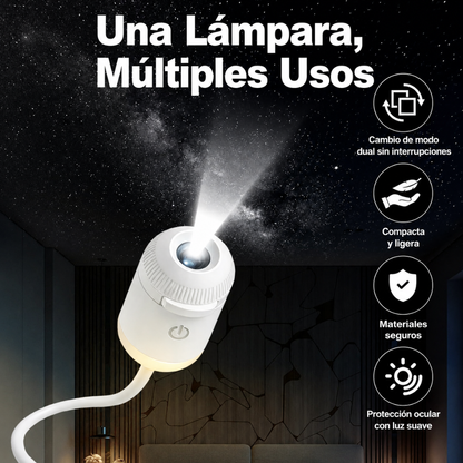 Mini Proyector Galaxia Astral Relajante